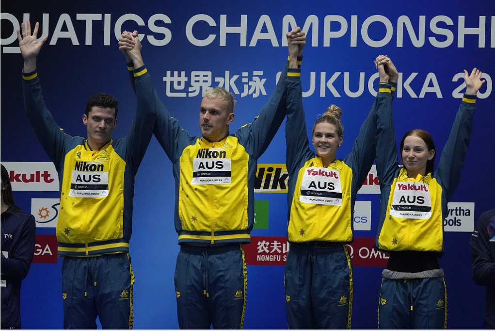 开云体育登录-澳大利亚游泳名将再添金银，实力惊人耀眼的简单介绍
